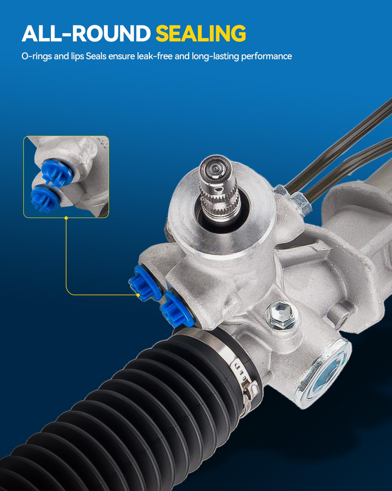 Amazon.com: PHILTOP New Power Steering Rack and Pinion Assembly